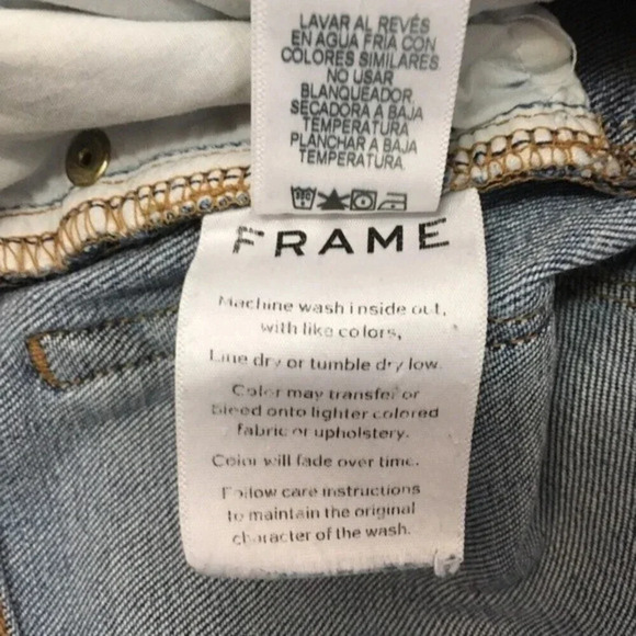 Frame Le Nouveau Straight Released Hem Jeans - Picture 10 of 10